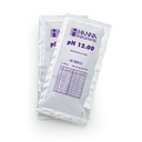 Sobres de solución técnica de calibración de pH 12.00  (10 pzas. x 20 mL). HANNA