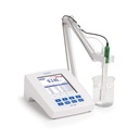 Medidor de mesa profesional pH/ISE/CE doble canal, 115V. HANNA